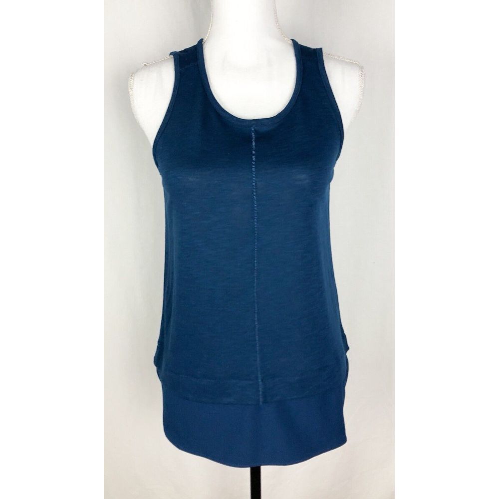 NWT J. Crew Women Size XS Sleeveless Blue‎ Tank Top C8031 ( $45)